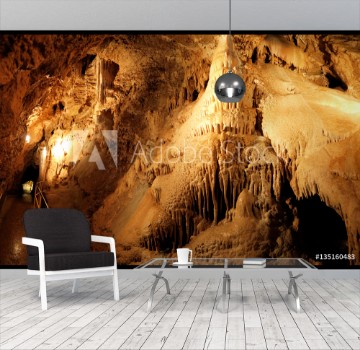Picture of Cave stalagmite in undergorund